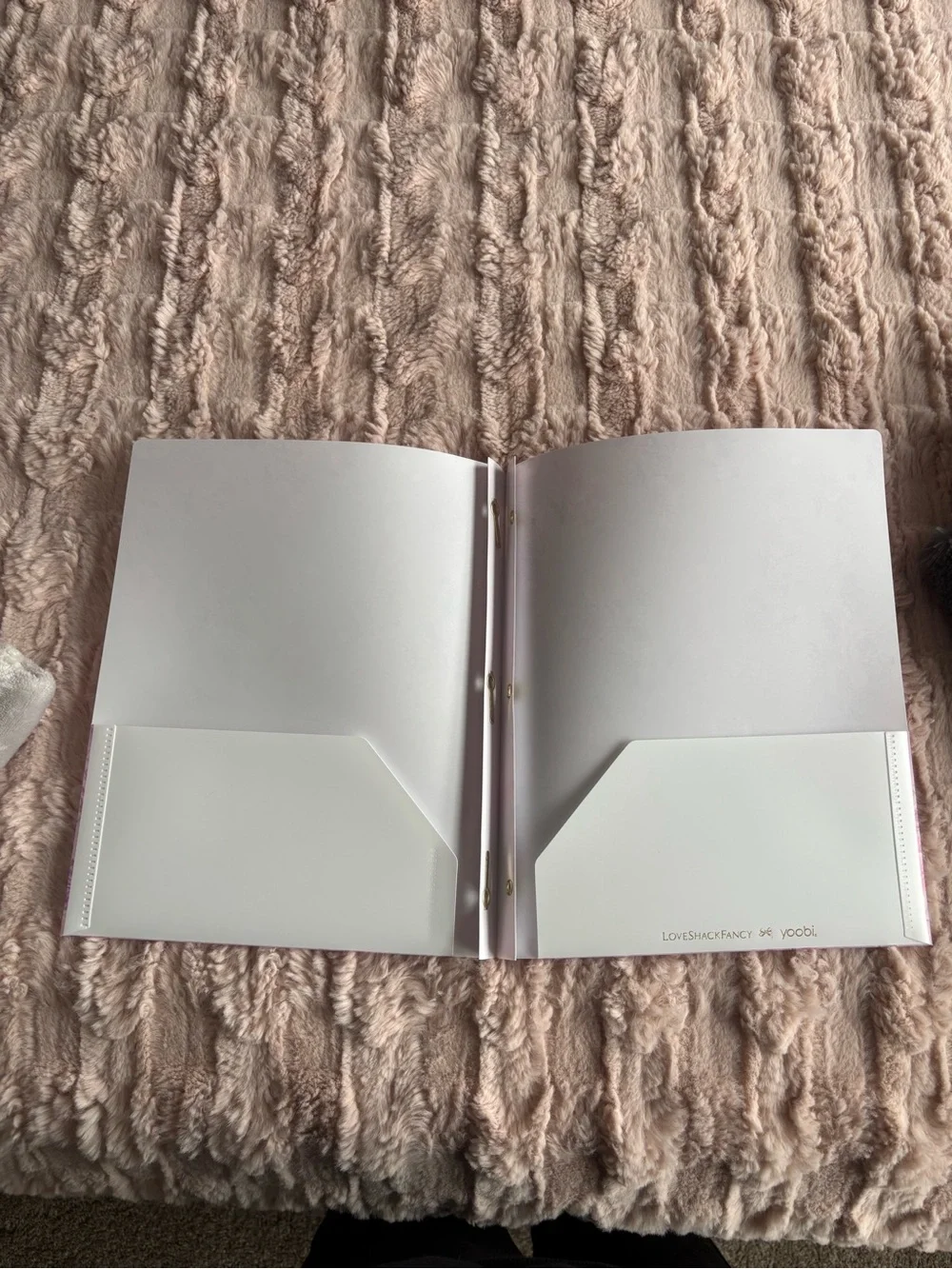 LoveShackFancy x Yoobi Folder